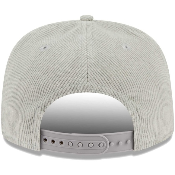 Men's New Era Gray Buffalo Bills Corduroy Golfer Snapback Hat - Picture 2 of 5
